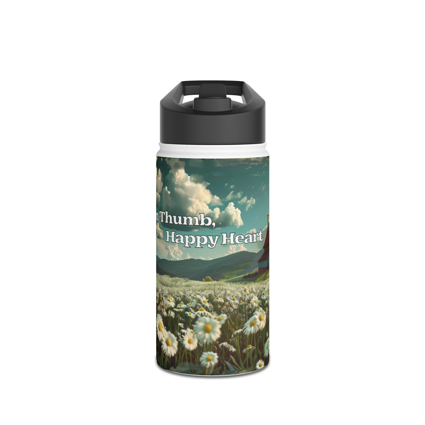 Green Thumb, Happy Heart Stainless Steel Thermos