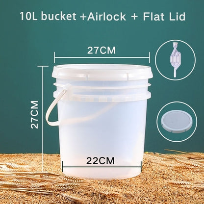 FarmWise 10L Fermentation Container with Airlock Kit