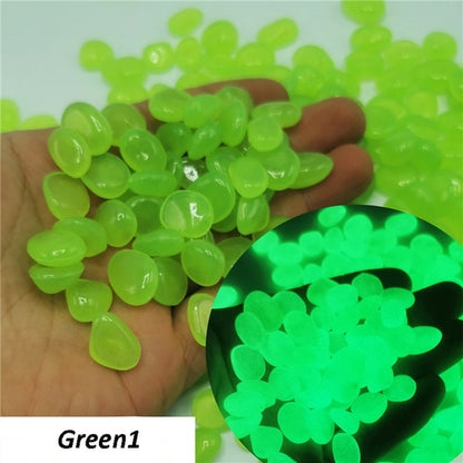 LumiStone Path - Glow-in-the-Dark Garden Pebbles