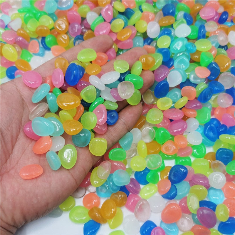 LumiStone Path - Glow-in-the-Dark Garden Pebbles