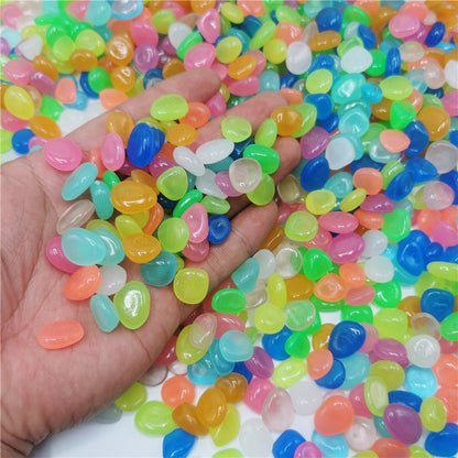 LumiStone Path - Glow-in-the-Dark Garden Pebbles