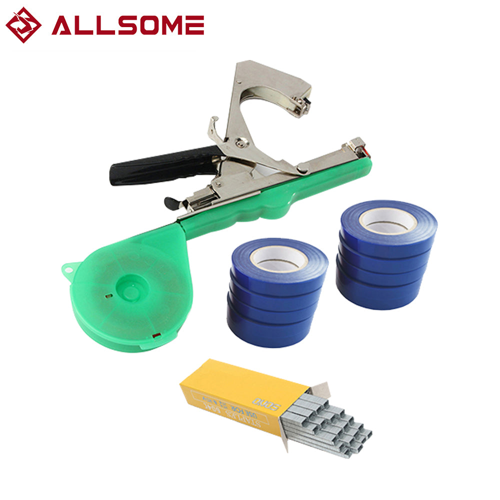 SurvivalFarmin Allsome Tying Machine Plant Garden Tapetool Kit