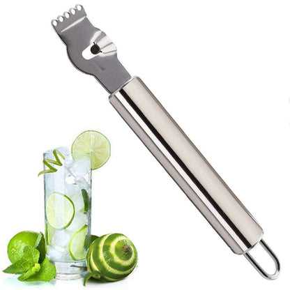 Stainless Steel Citrus Fruit Peeler & Zester Set