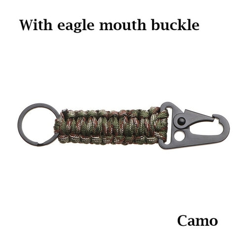 Survival Gear Keychain Paracord Tool