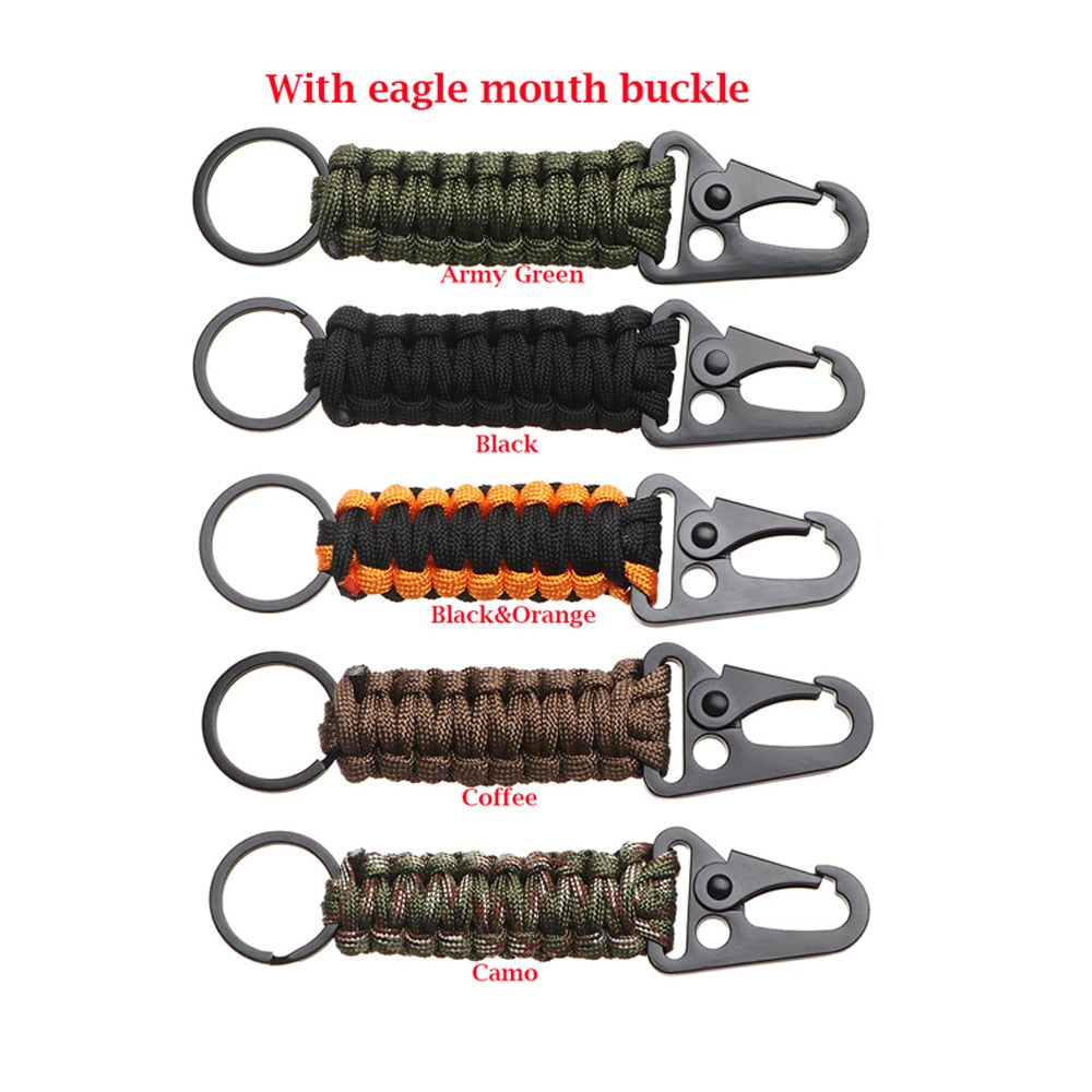Survival Gear Keychain Paracord Tool