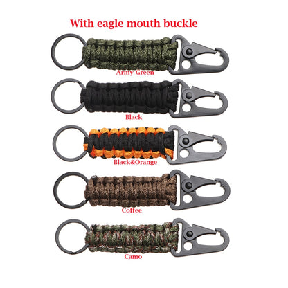 Survival Gear Keychain Paracord Tool
