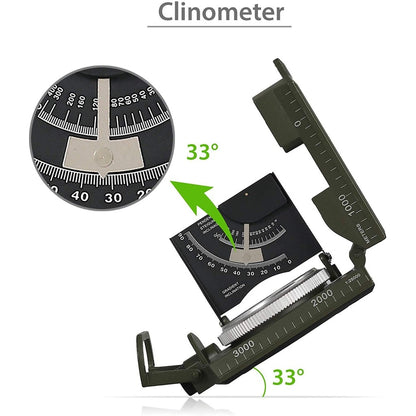 Military Grade Waterproof Survival Compass