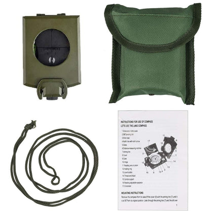 Military Grade Waterproof Survival Compass