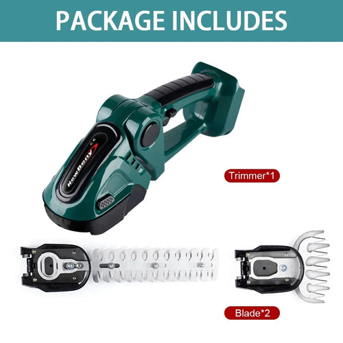 PowerTrim 2-in-1 Cordless Electric Hedge Trimmer