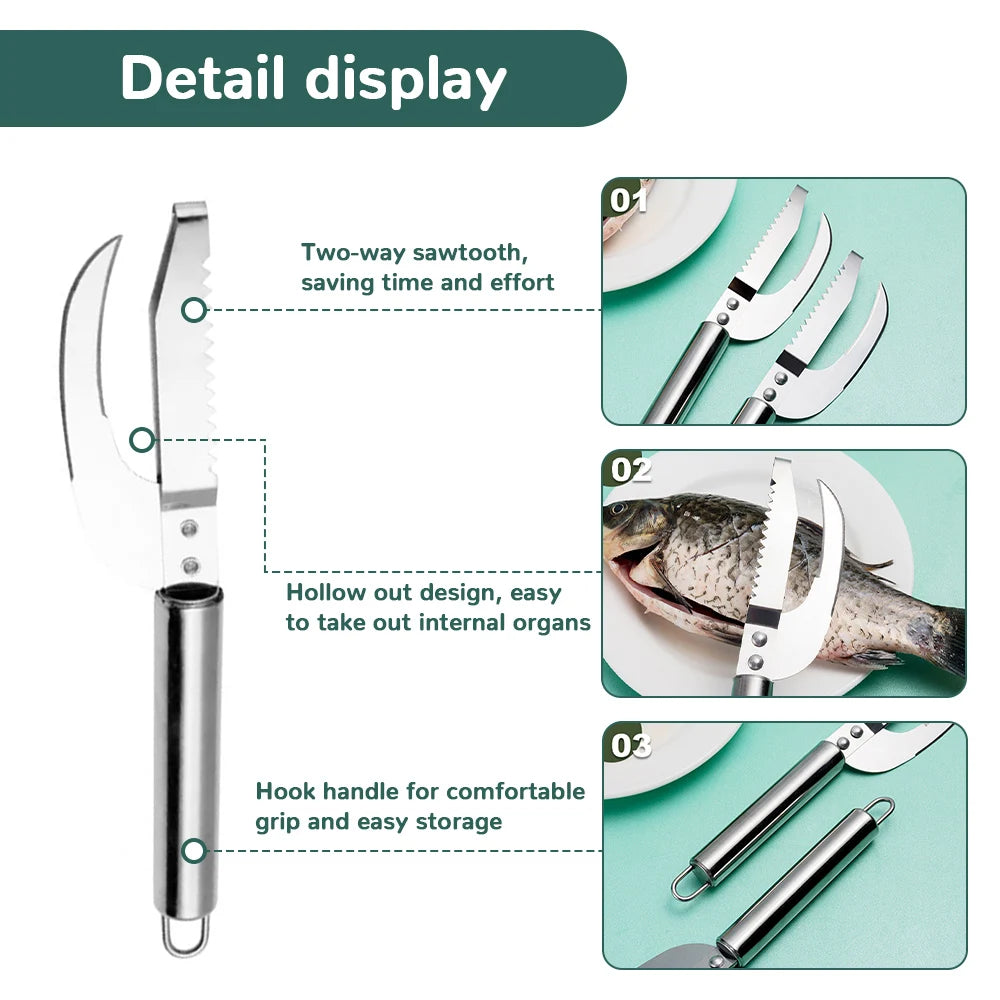 TriScale Pro - The Ultimate 3-in-1 Fish Prep Tool