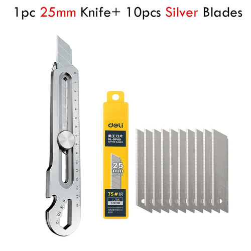 6-in-1 Stainless Steel Multifunctional Utility Knife