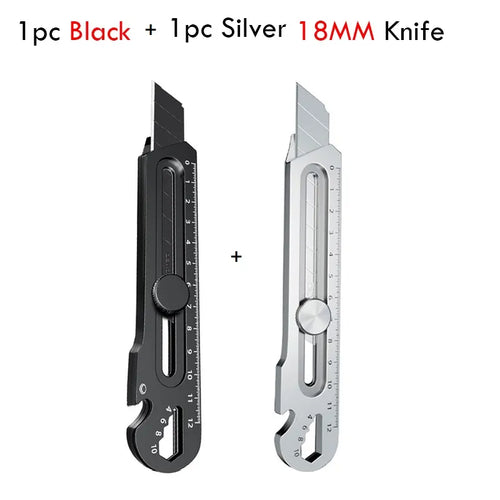 6-in-1 Stainless Steel Multifunctional Utility Knife