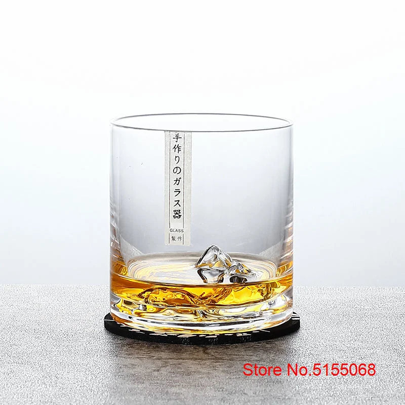 Crystal Iceberg Whiskey Tumbler Set