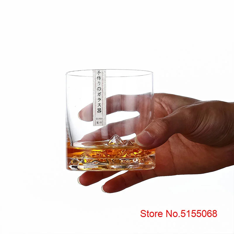 Crystal Iceberg Whiskey Tumbler Set