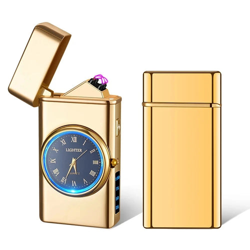 ChronoFlame - Dual Arc Timekeeper Lighter