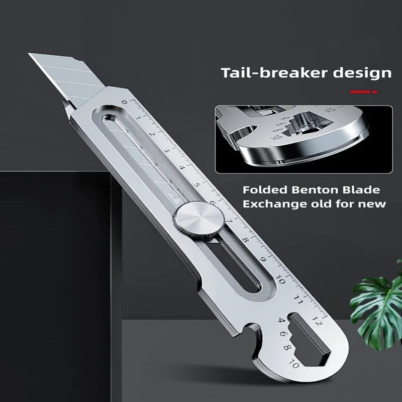 6-in-1 Stainless Steel Multifunctional Utility Knife