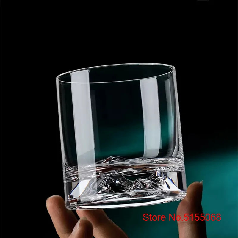 Crystal Iceberg Whiskey Tumbler Set