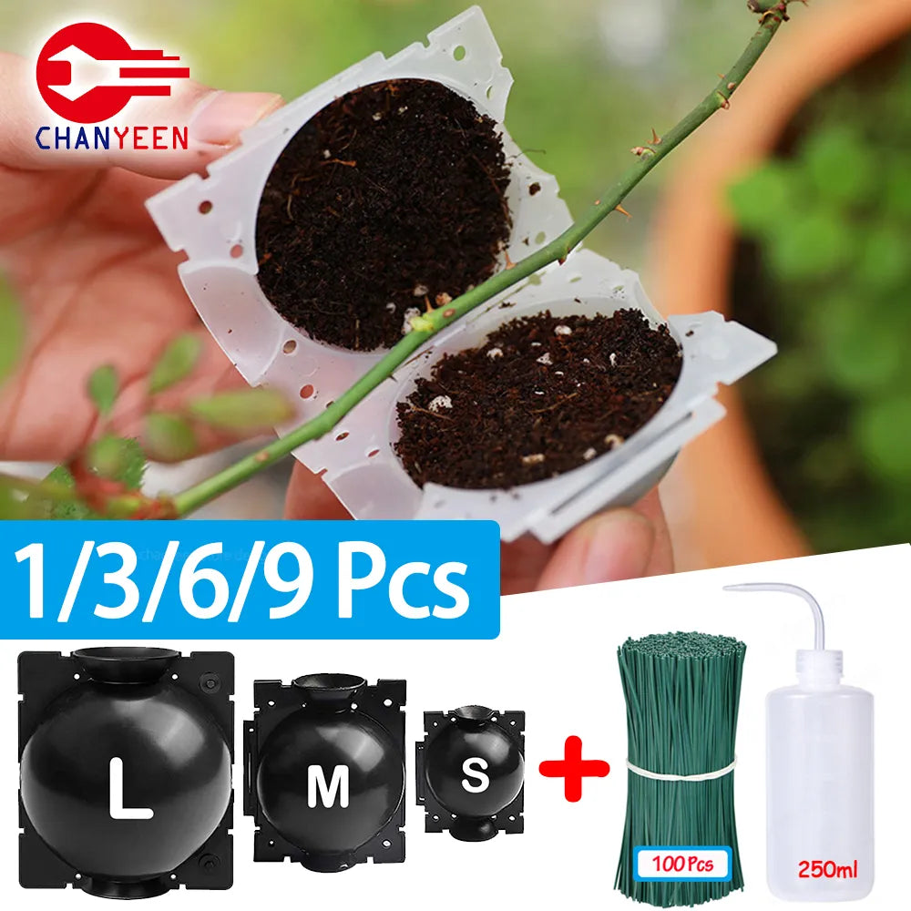 RootEase Reusable Plant Rooting Ball Transplant Nursery Ball Sapling