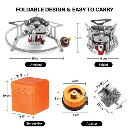 BlazePro Outdoor Camping Stove