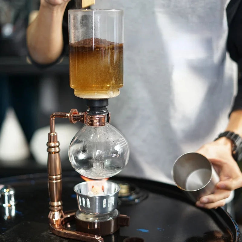 AromaBrew - Elegant Siphon Coffee Maker Set