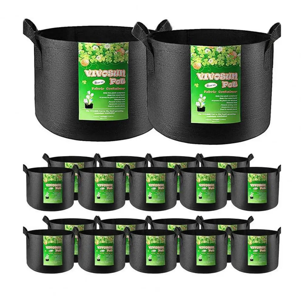 VerdeRoot Eco-Grow Bags - 6Pc Set with Reinforced Handles