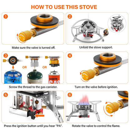 BlazePro Outdoor Camping Stove