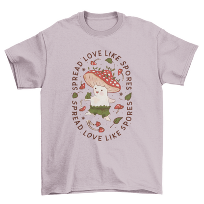 Cute mushroom t-shirt