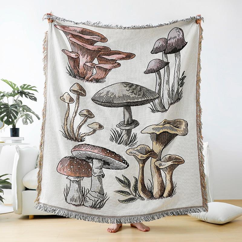 Magic Mushroom Throw